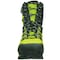 Haix Unisex Chainsaw Protective Boots, 9 4.2 in., Steel Toe, 8 in H, Lime Green, HXPG HXPG-9 - alternate 2